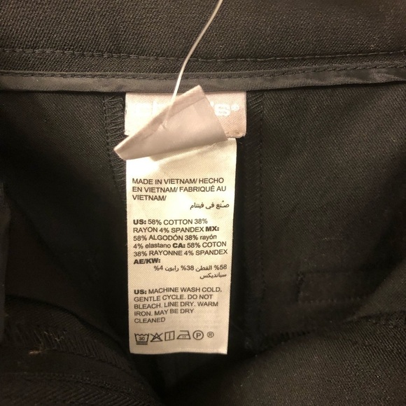 NWT Chico’s Secret Stretch Straight Leg Black Pants Size 6 (Chico’s Sz 0.5) - Picture 8 of 12